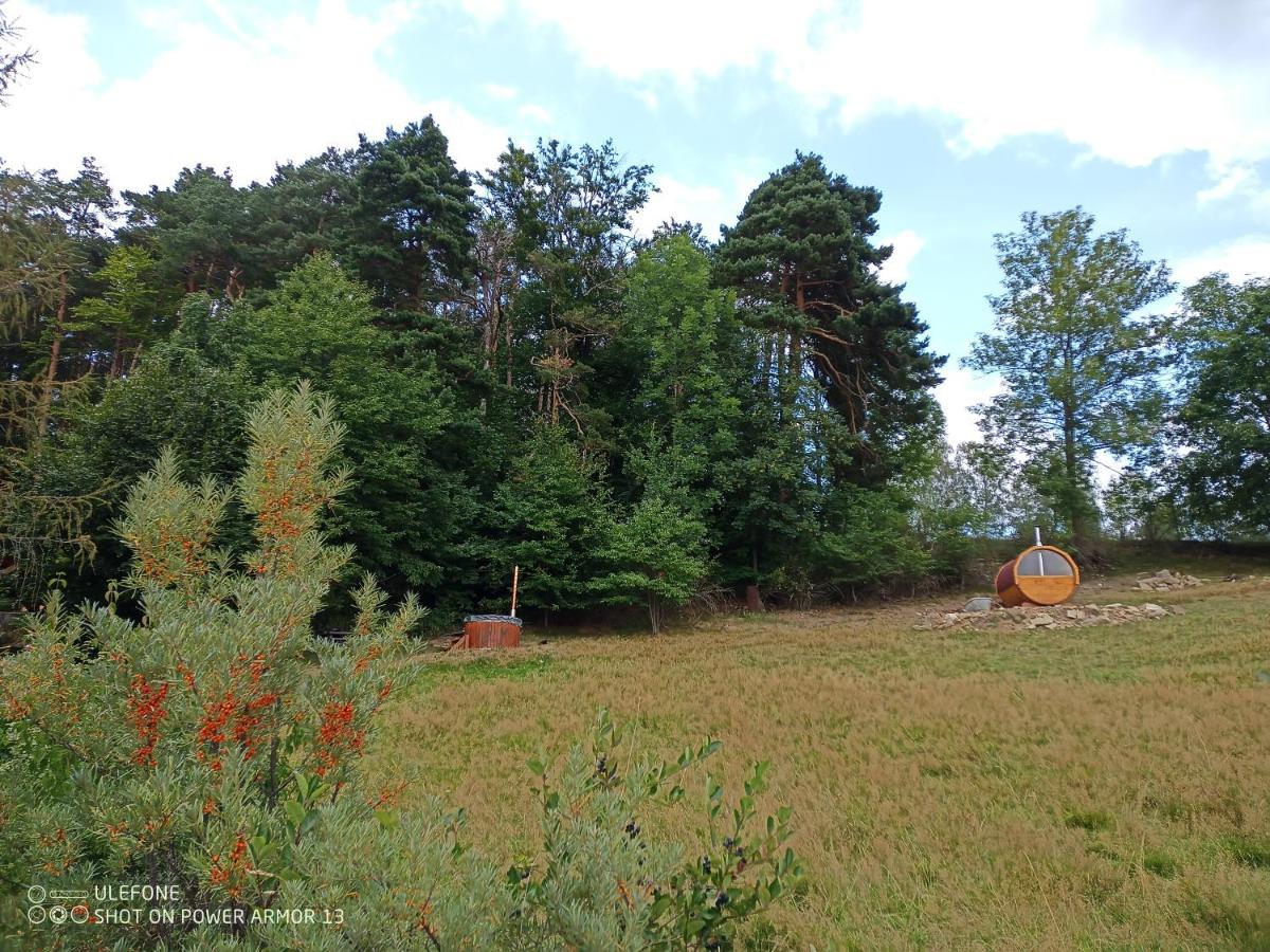 Ferienwohnung Chaloupka U Sv. Dyndy Nová Ves Exterior foto