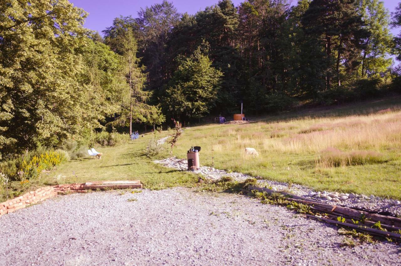 Ferienwohnung Chaloupka U Sv. Dyndy Nová Ves Exterior foto