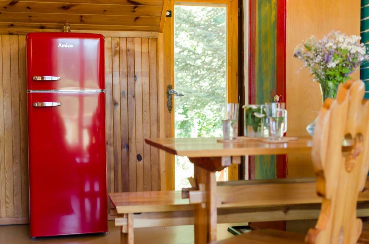 Ferienwohnung Chaloupka U Sv. Dyndy Nová Ves Exterior foto